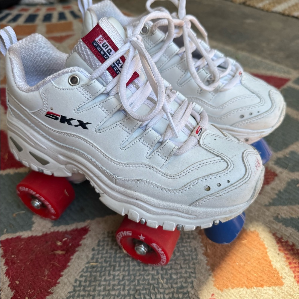 Skechers Limited Edition 4-Wheelers, worn once.